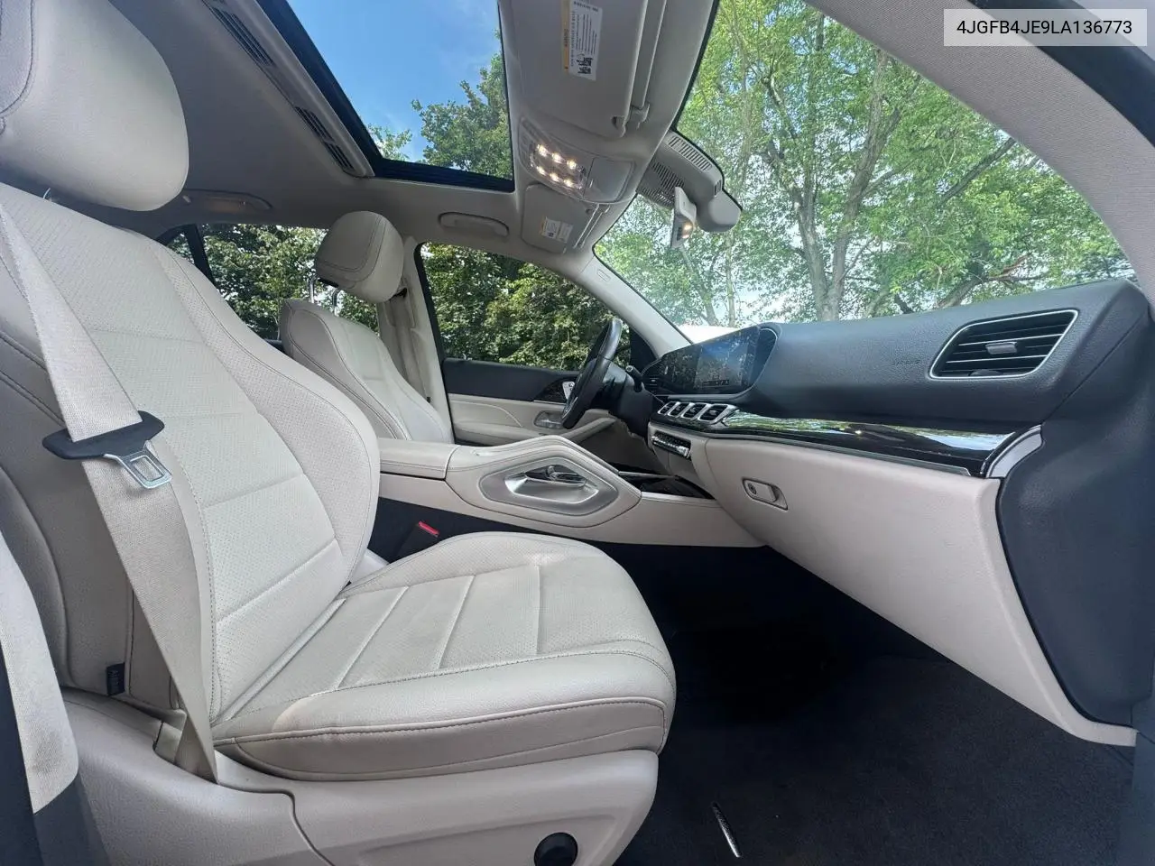 2020 Mercedes-Benz Gle 350 VIN: 4JGFB4JE9LA136773 Lot: 65295605