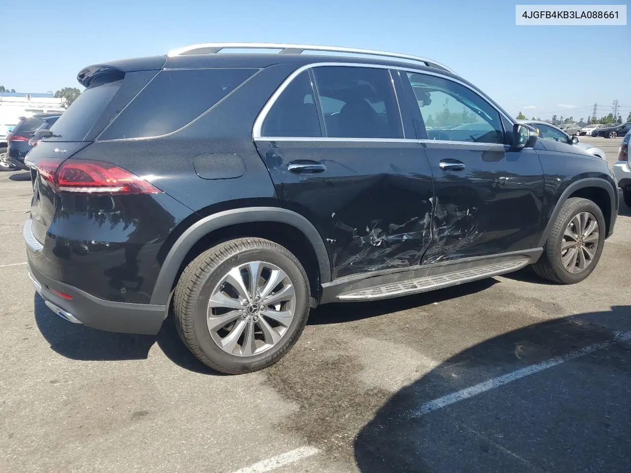 2020 Mercedes-Benz Gle 350 4Matic VIN: 4JGFB4KB3LA088661 Lot: 65376035