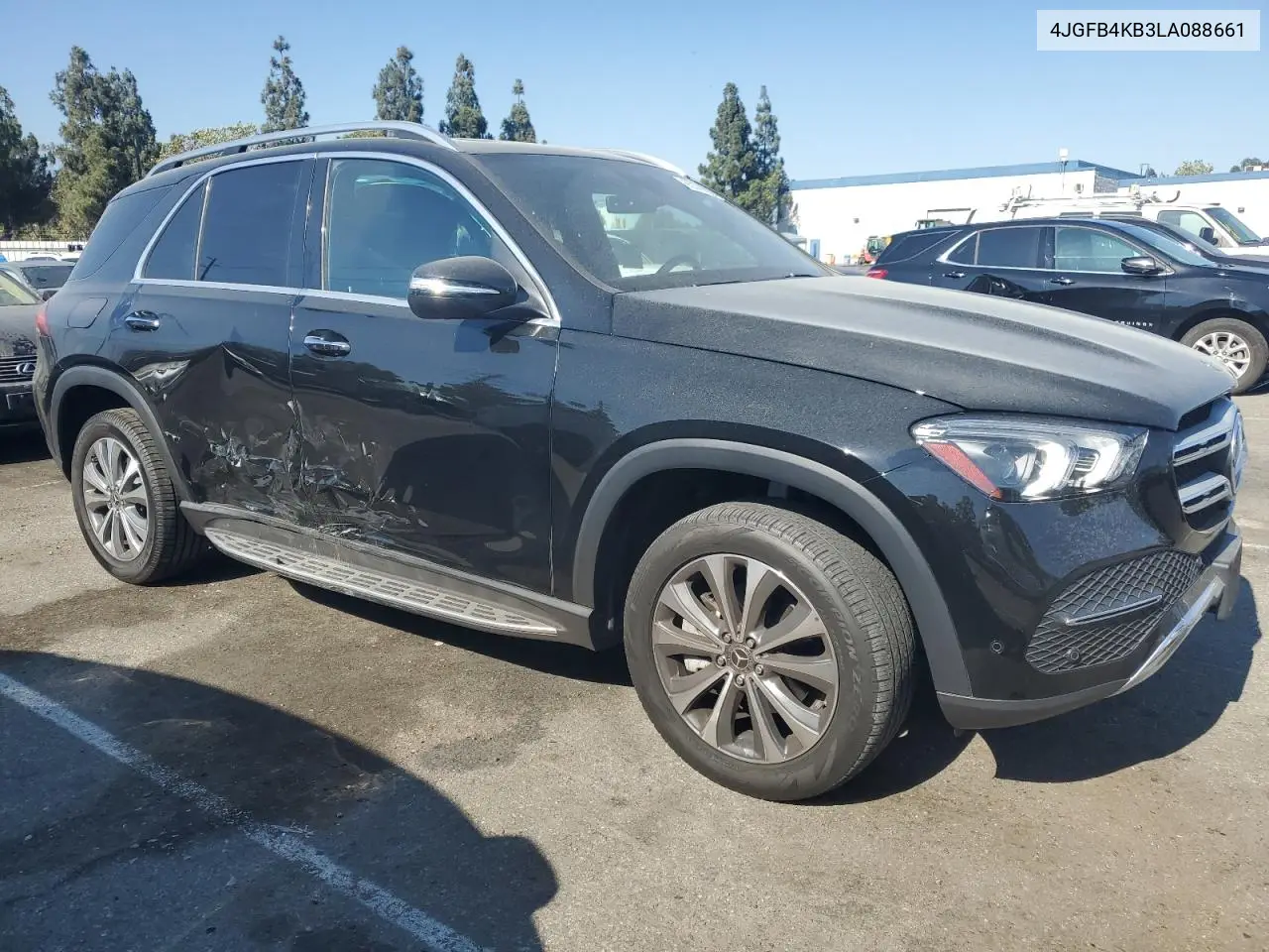 2020 Mercedes-Benz Gle 350 4Matic VIN: 4JGFB4KB3LA088661 Lot: 65376035