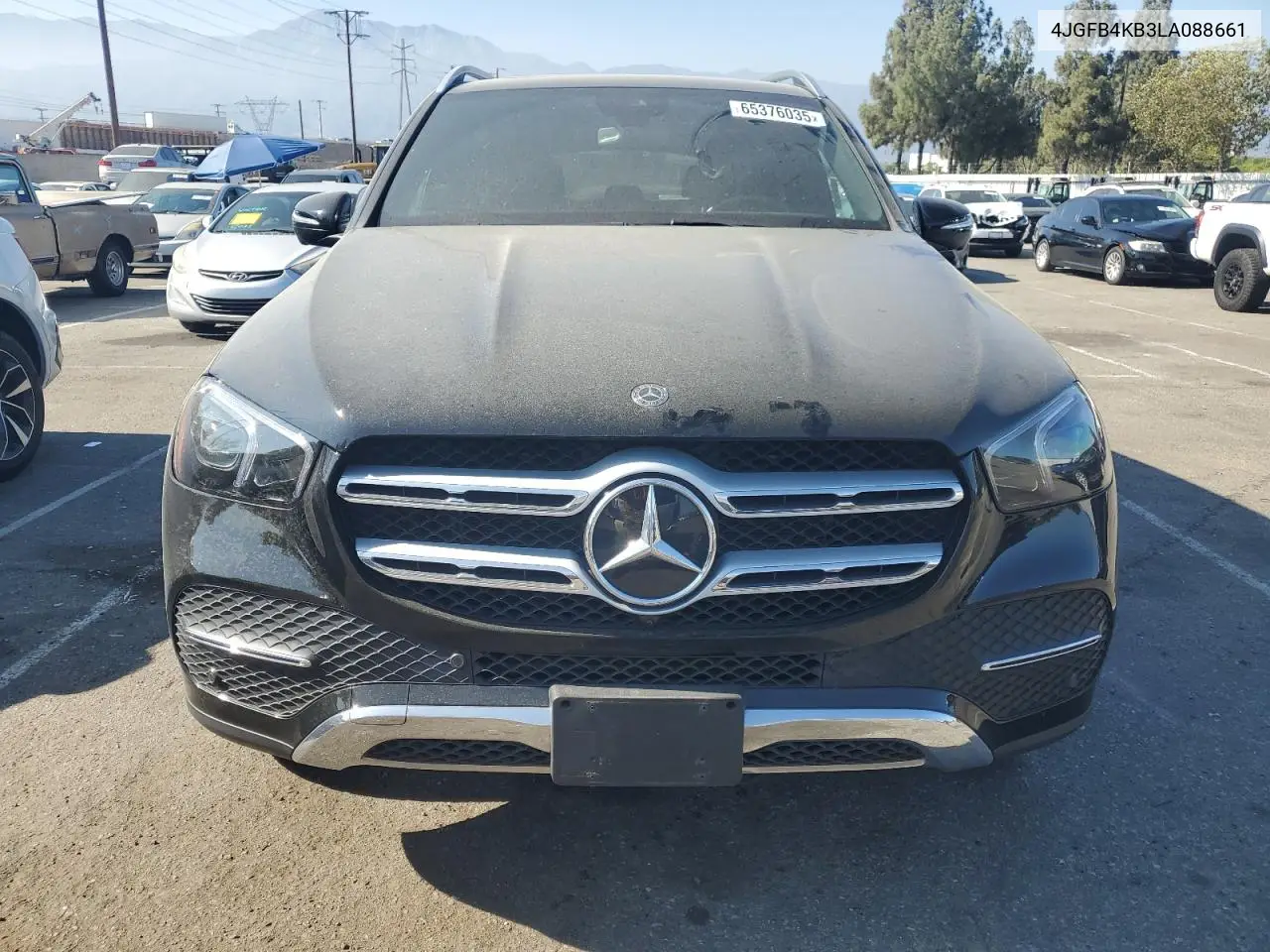 2020 Mercedes-Benz Gle 350 4Matic VIN: 4JGFB4KB3LA088661 Lot: 65376035