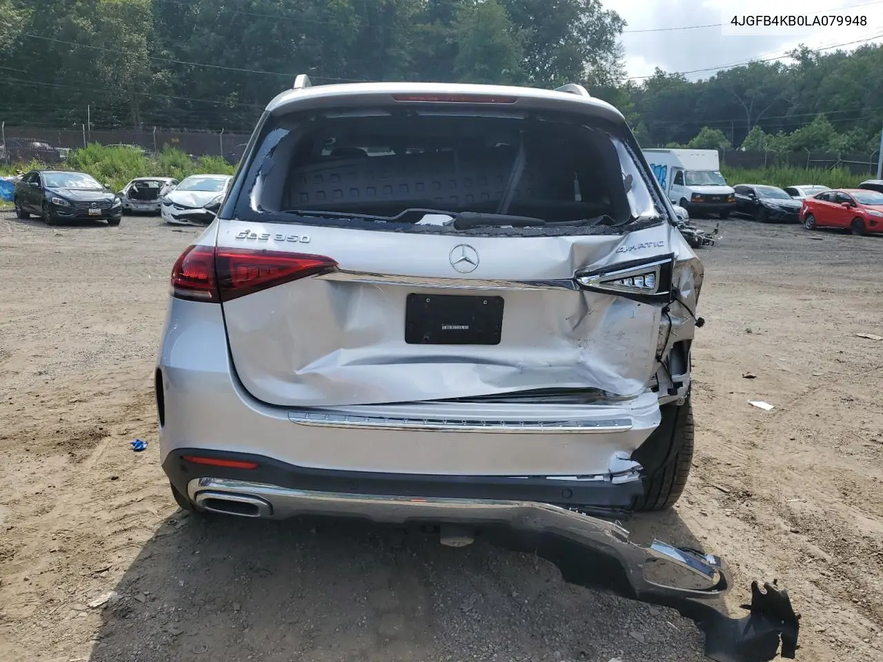 2020 Mercedes-Benz Gle 350 4Matic VIN: 4JGFB4KB0LA079948 Lot: 65437165