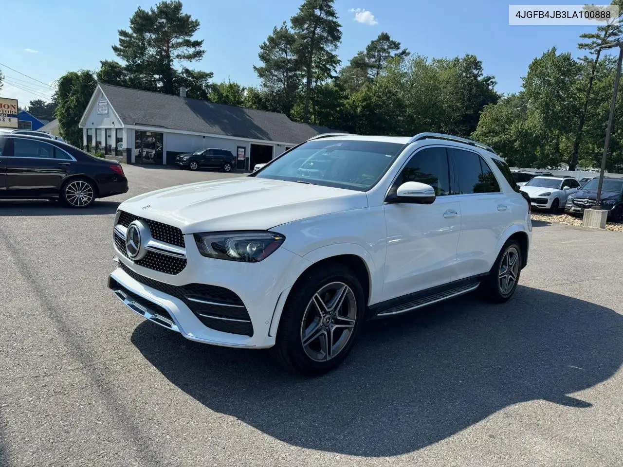 2020 Mercedes-Benz Gle 350 VIN: 4JGFB4JB3LA100888 Lot: 65457945