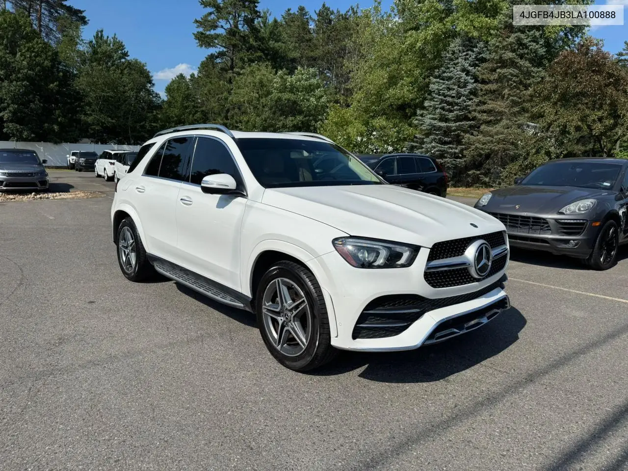 2020 Mercedes-Benz Gle 350 VIN: 4JGFB4JB3LA100888 Lot: 65457945