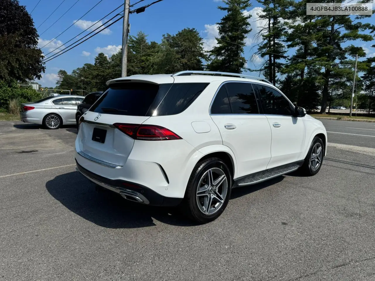 2020 Mercedes-Benz Gle 350 VIN: 4JGFB4JB3LA100888 Lot: 65457945