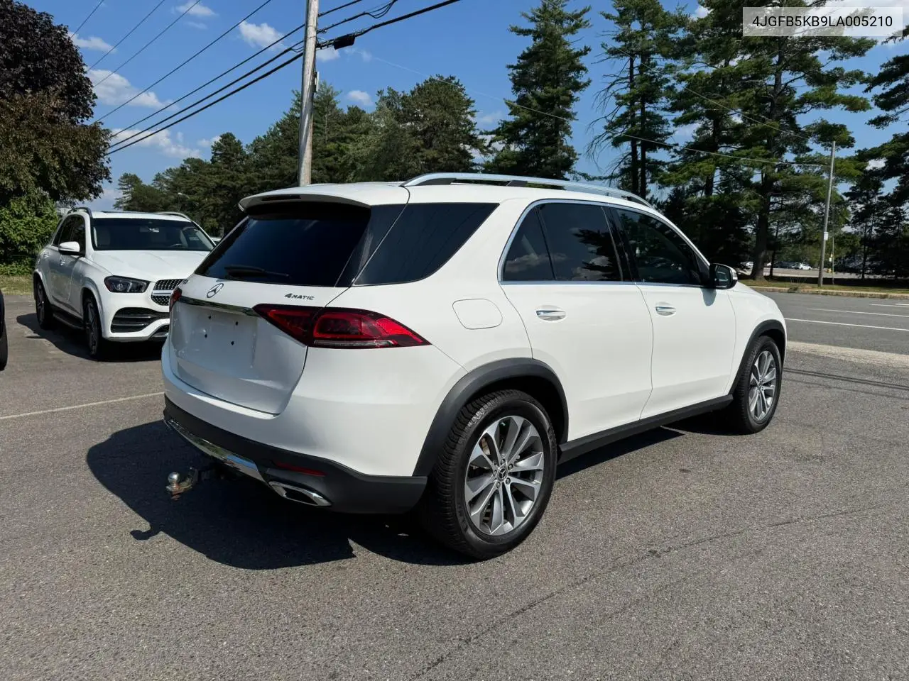 2020 Mercedes-Benz Gle 450 4Matic VIN: 4JGFB5KB9LA005210 Lot: 65458445