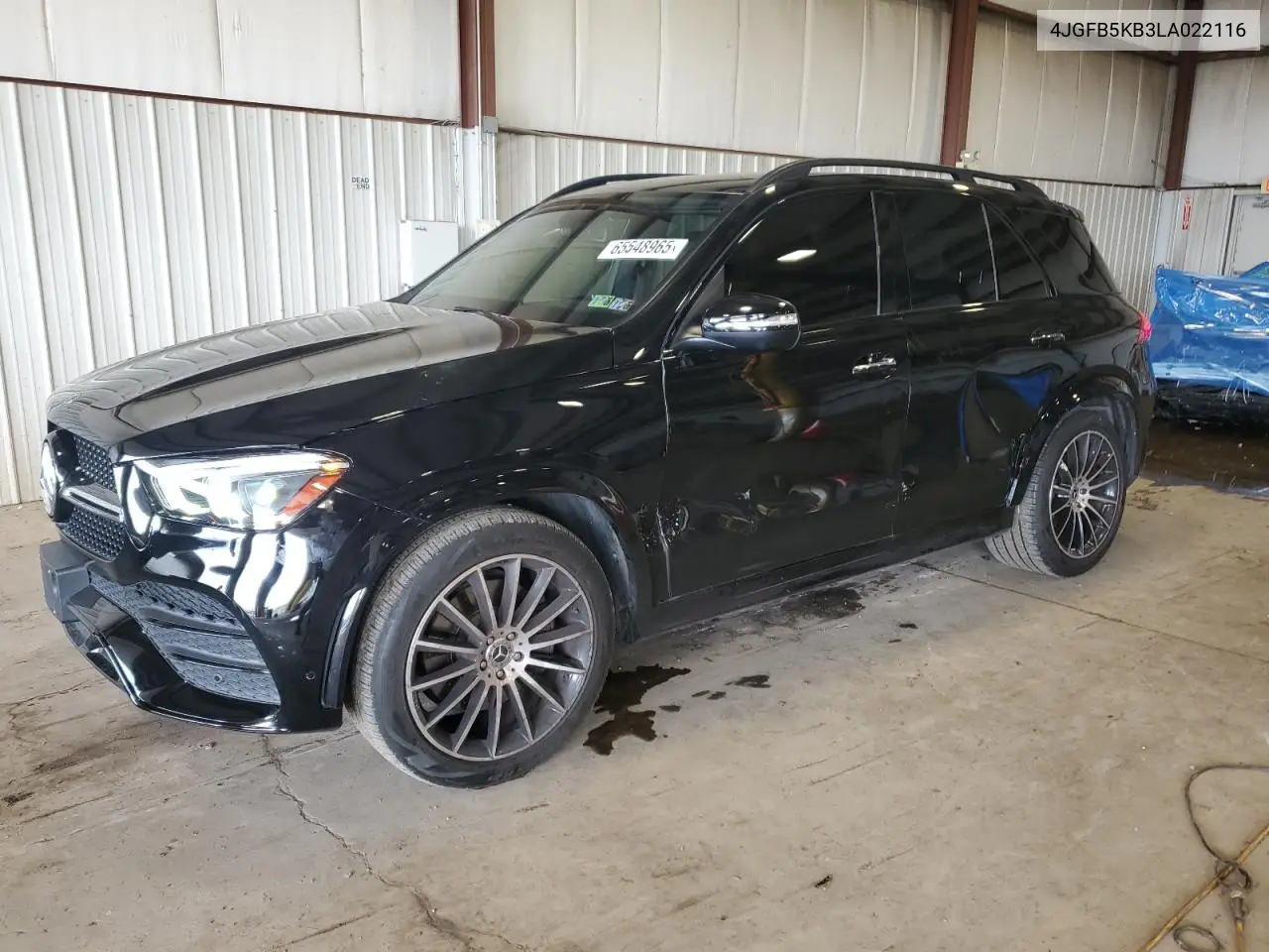 2020 Mercedes-Benz Gle 450 4Matic VIN: 4JGFB5KB3LA022116 Lot: 65548965