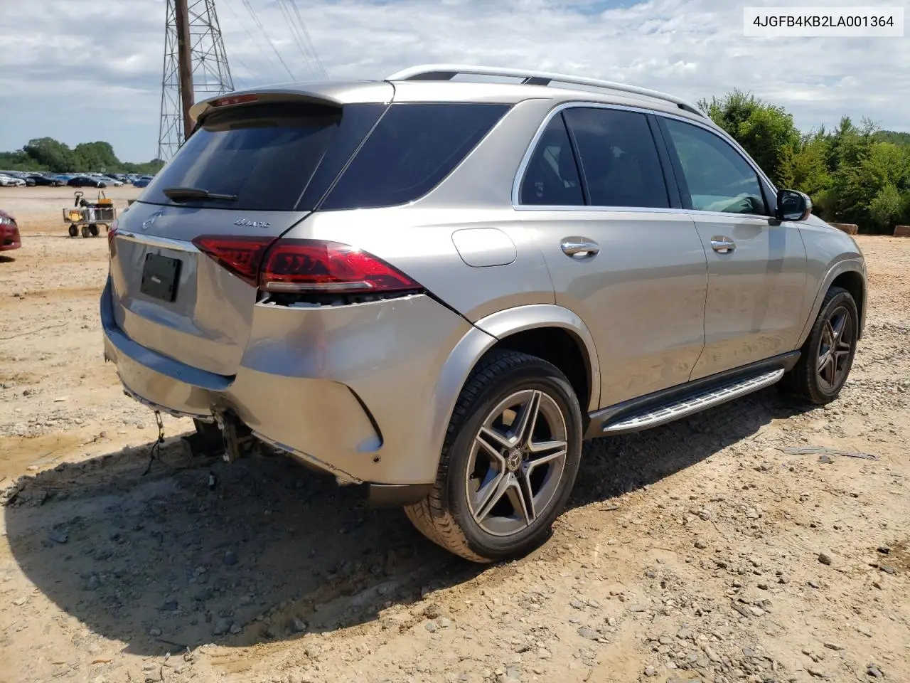 2020 Mercedes-Benz Gle 350 4Matic VIN: 4JGFB4KB2LA001364 Lot: 65641195