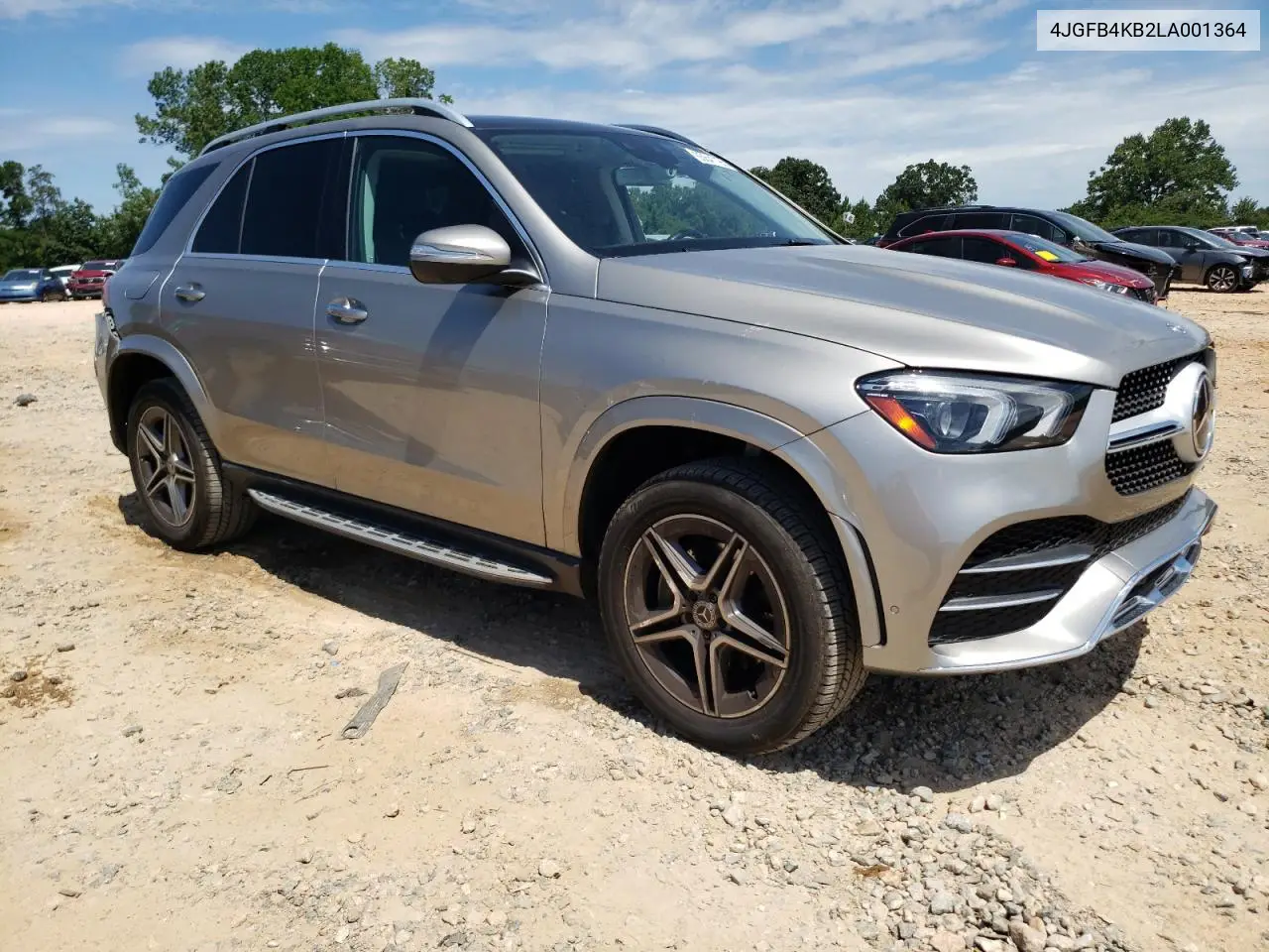 2020 Mercedes-Benz Gle 350 4Matic VIN: 4JGFB4KB2LA001364 Lot: 65641195