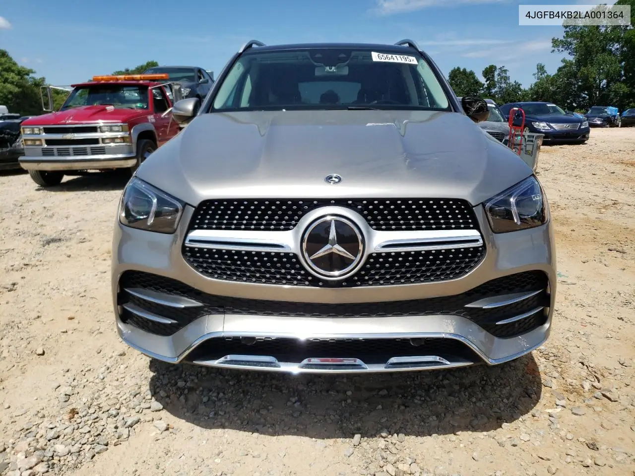 2020 Mercedes-Benz Gle 350 4Matic VIN: 4JGFB4KB2LA001364 Lot: 65641195