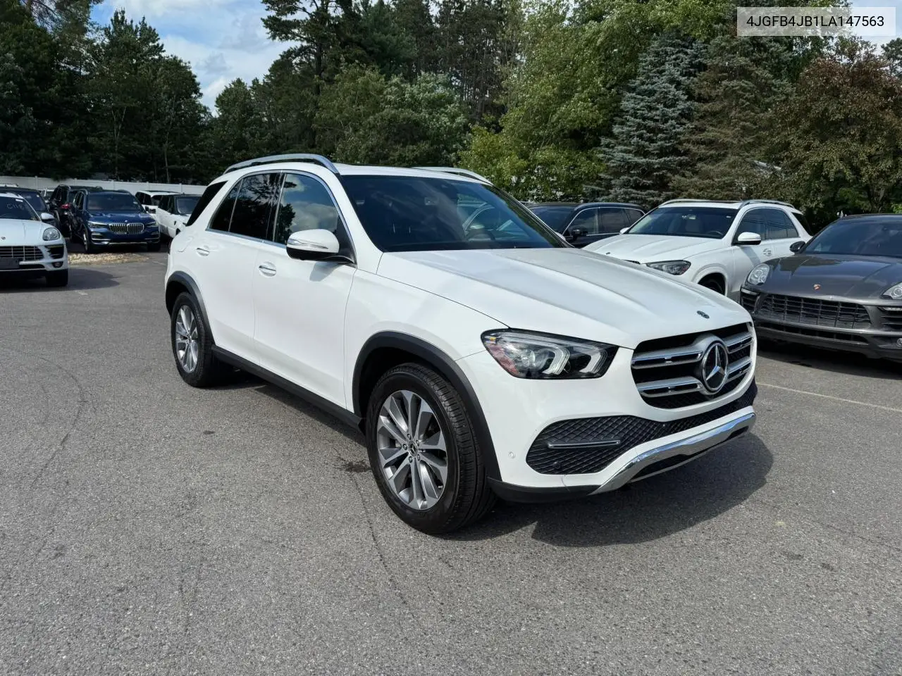 2020 Mercedes-Benz Gle 350 VIN: 4JGFB4JB1LA147563 Lot: 65644975