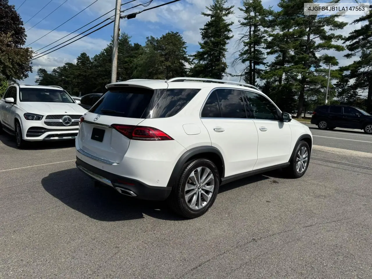 2020 Mercedes-Benz Gle 350 VIN: 4JGFB4JB1LA147563 Lot: 65644975