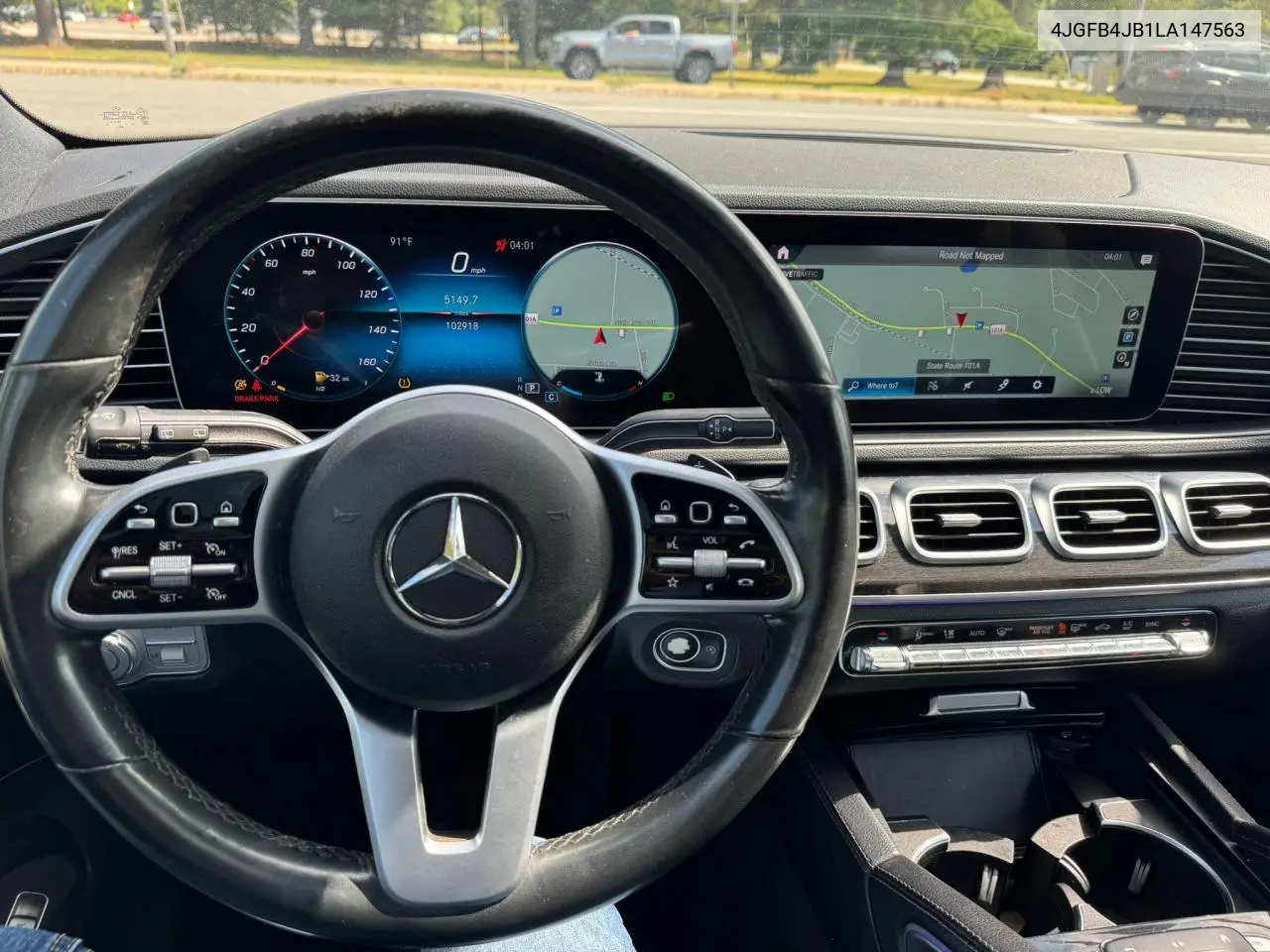 2020 Mercedes-Benz Gle 350 VIN: 4JGFB4JB1LA147563 Lot: 65644975