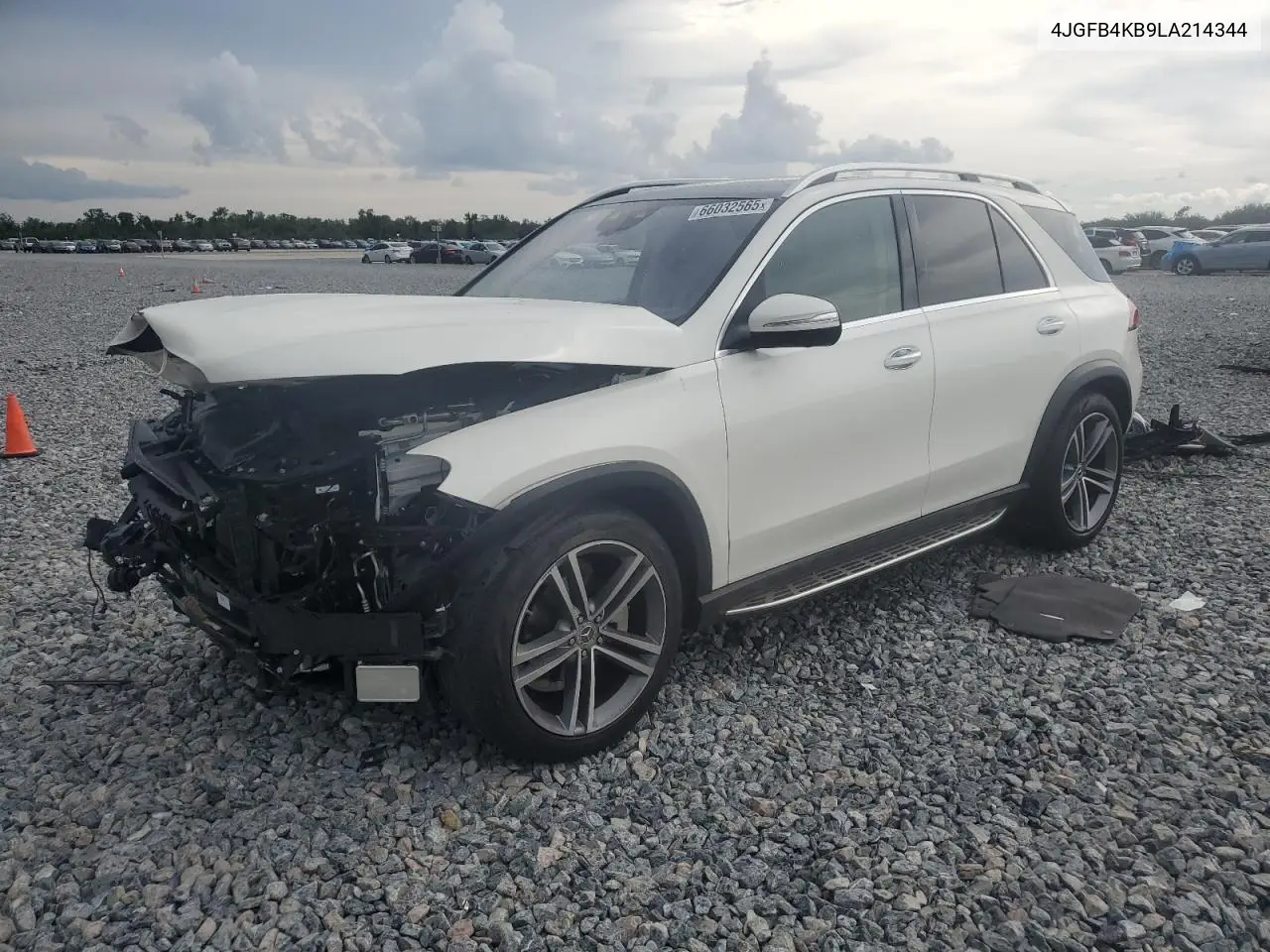 2020 Mercedes-Benz Gle 350 4Matic VIN: 4JGFB4KB9LA214344 Lot: 66032565