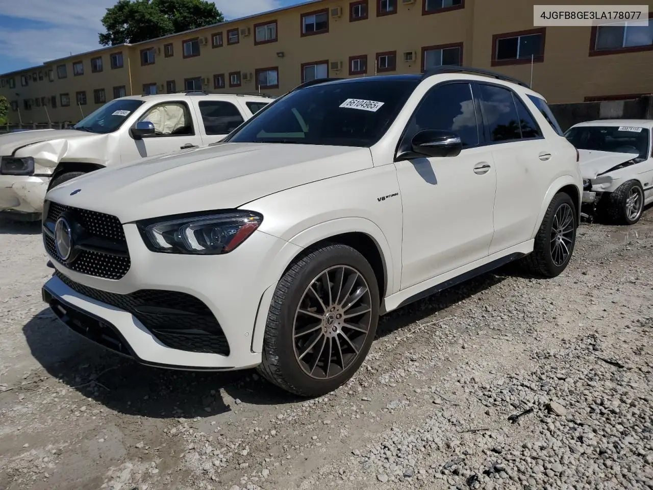2020 Mercedes-Benz Gle 580 4Matic VIN: 4JGFB8GE3LA178077 Lot: 66104965