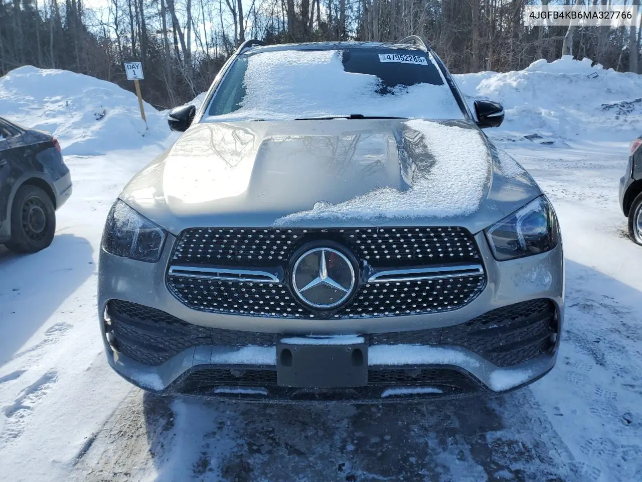 2021 Mercedes-Benz Gle 350 4Matic VIN: 4JGFB4KB6MA327766 Lot: 47952285