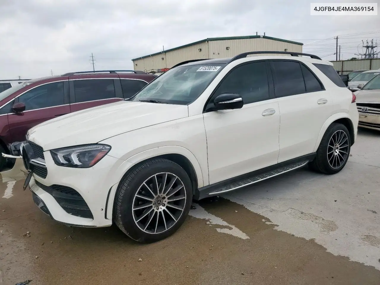 2021 Mercedes-Benz Gle 350 VIN: 4JGFB4JE4MA369154 Lot: 51520075