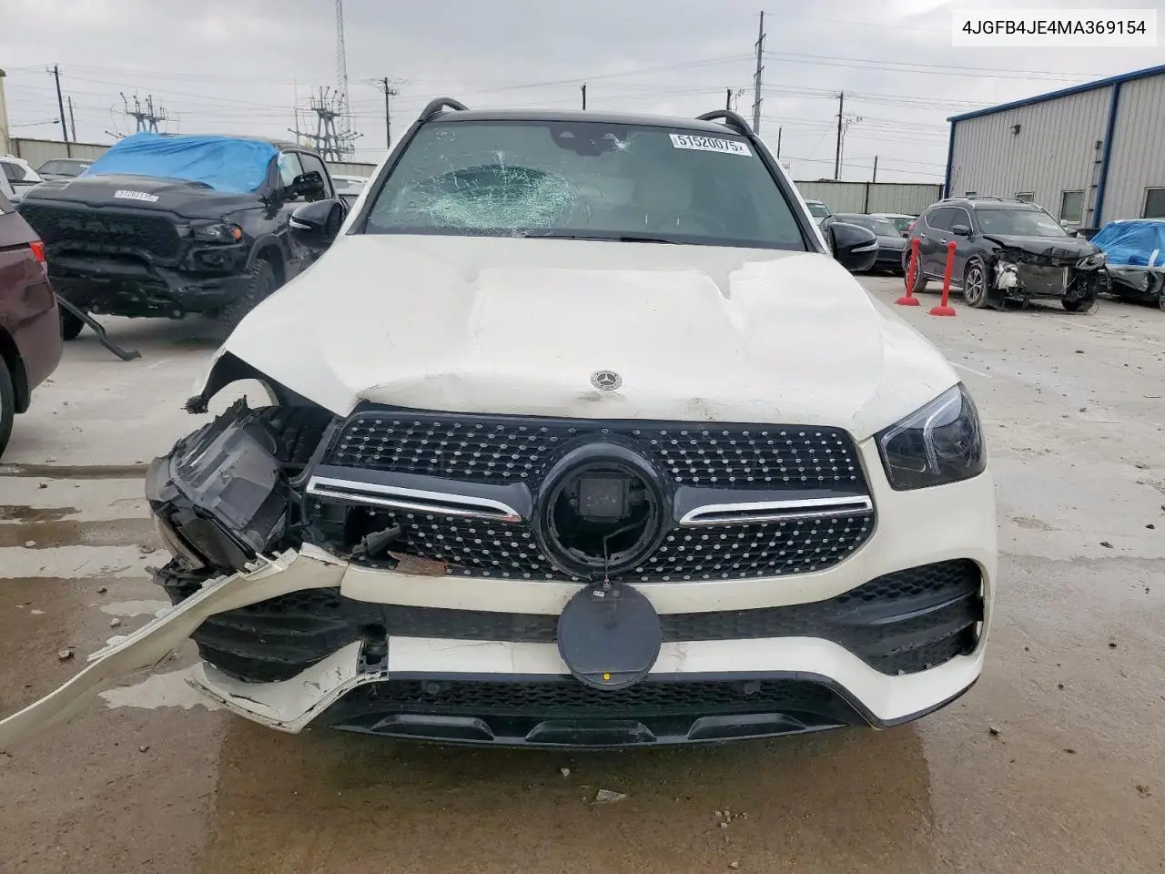 2021 Mercedes-Benz Gle 350 VIN: 4JGFB4JE4MA369154 Lot: 51520075