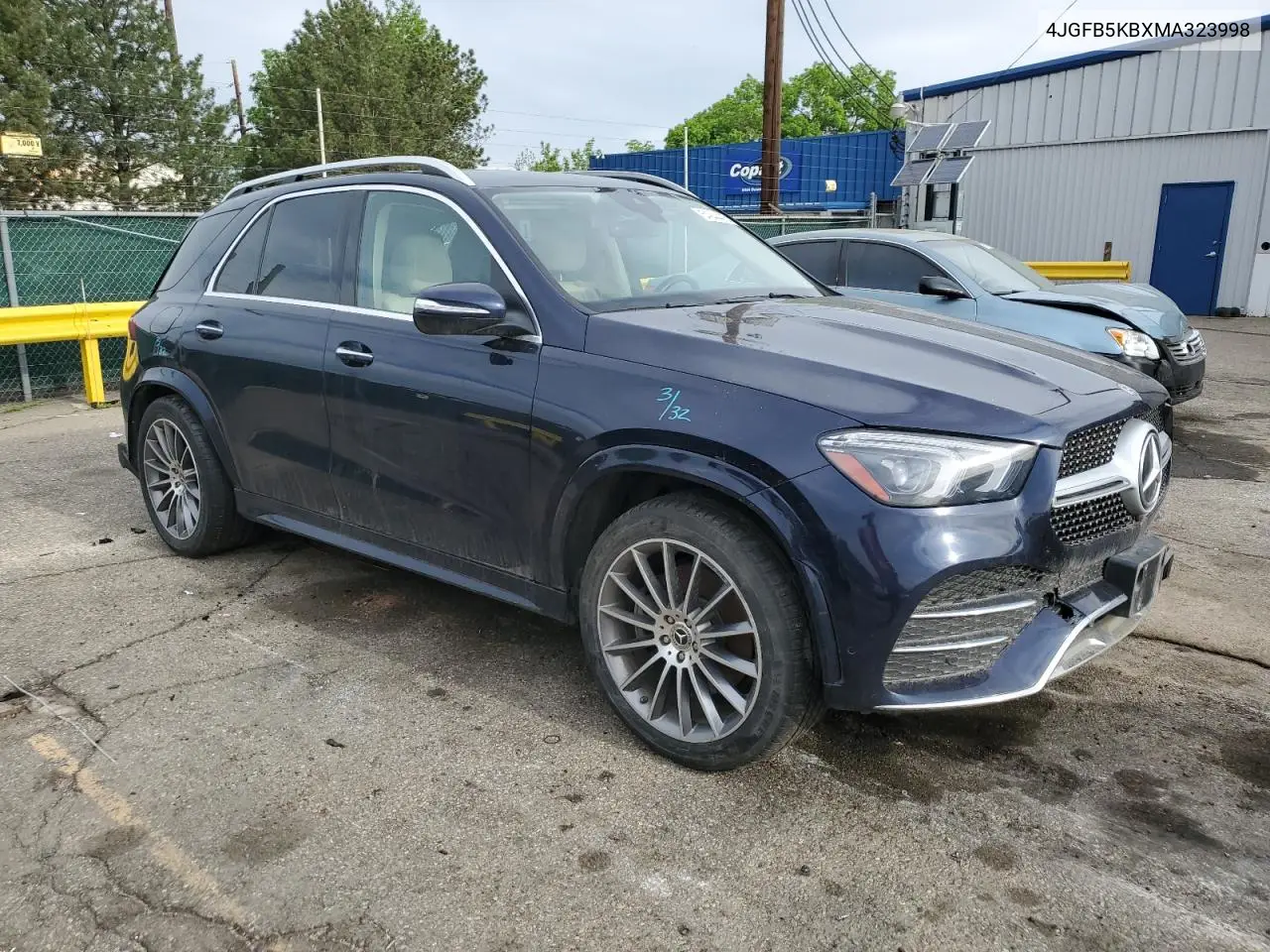 2021 Mercedes-Benz Gle 450 4Matic VIN: 4JGFB5KBXMA323998 Lot: 54944405