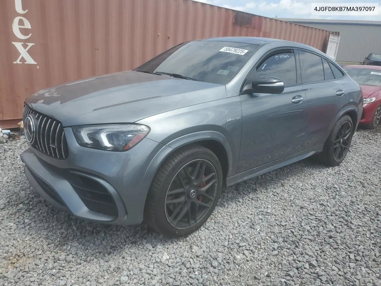 2021 Mercedes-Benz Gle Coupe 63 S 4Matic Amg VIN: 4JGFD8KB7MA397097 Lot: 55479225