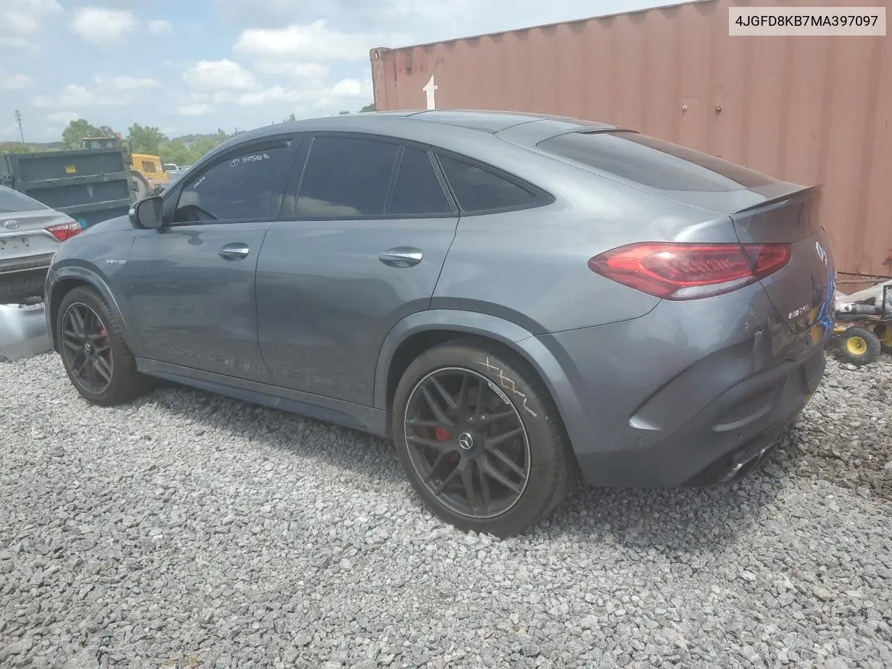 2021 Mercedes-Benz Gle Coupe 63 S 4Matic Amg VIN: 4JGFD8KB7MA397097 Lot: 55479225
