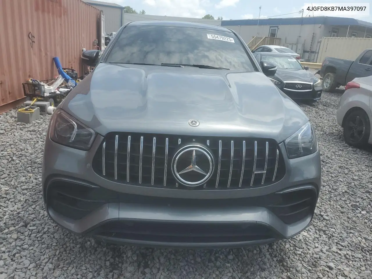 2021 Mercedes-Benz Gle Coupe 63 S 4Matic Amg VIN: 4JGFD8KB7MA397097 Lot: 55479225
