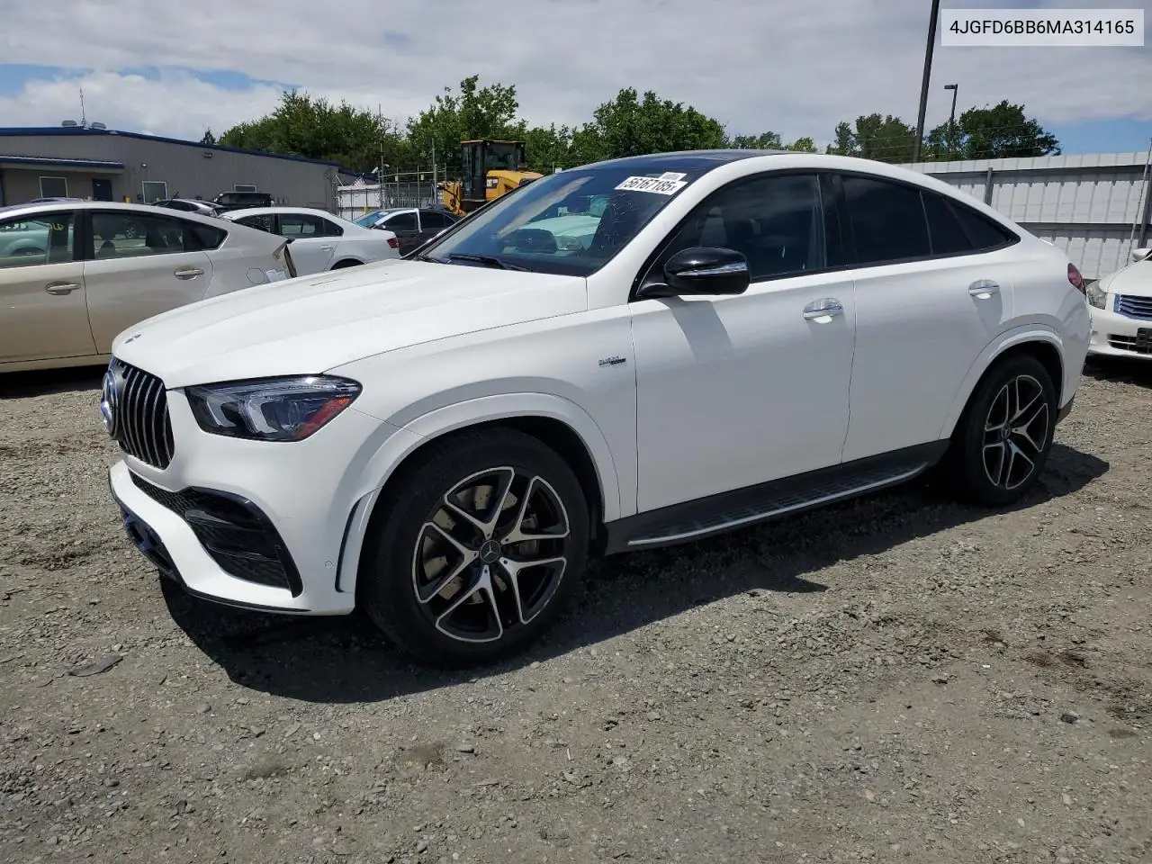2021 Mercedes-Benz Gle Coupe Amg 53 4Matic VIN: 4JGFD6BB6MA314165 Lot: 56167185