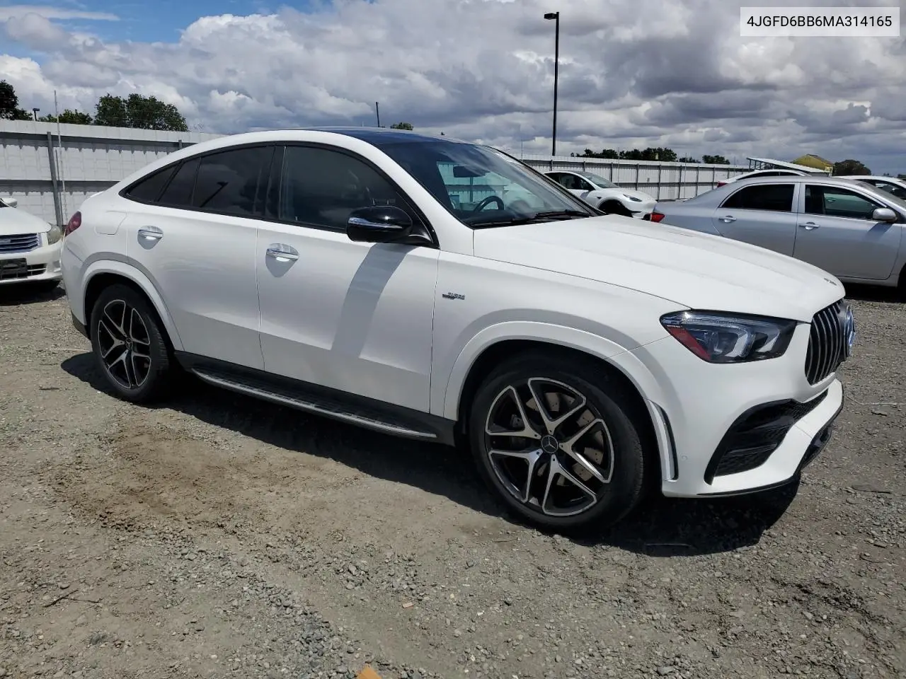 2021 Mercedes-Benz Gle Coupe Amg 53 4Matic VIN: 4JGFD6BB6MA314165 Lot: 56167185