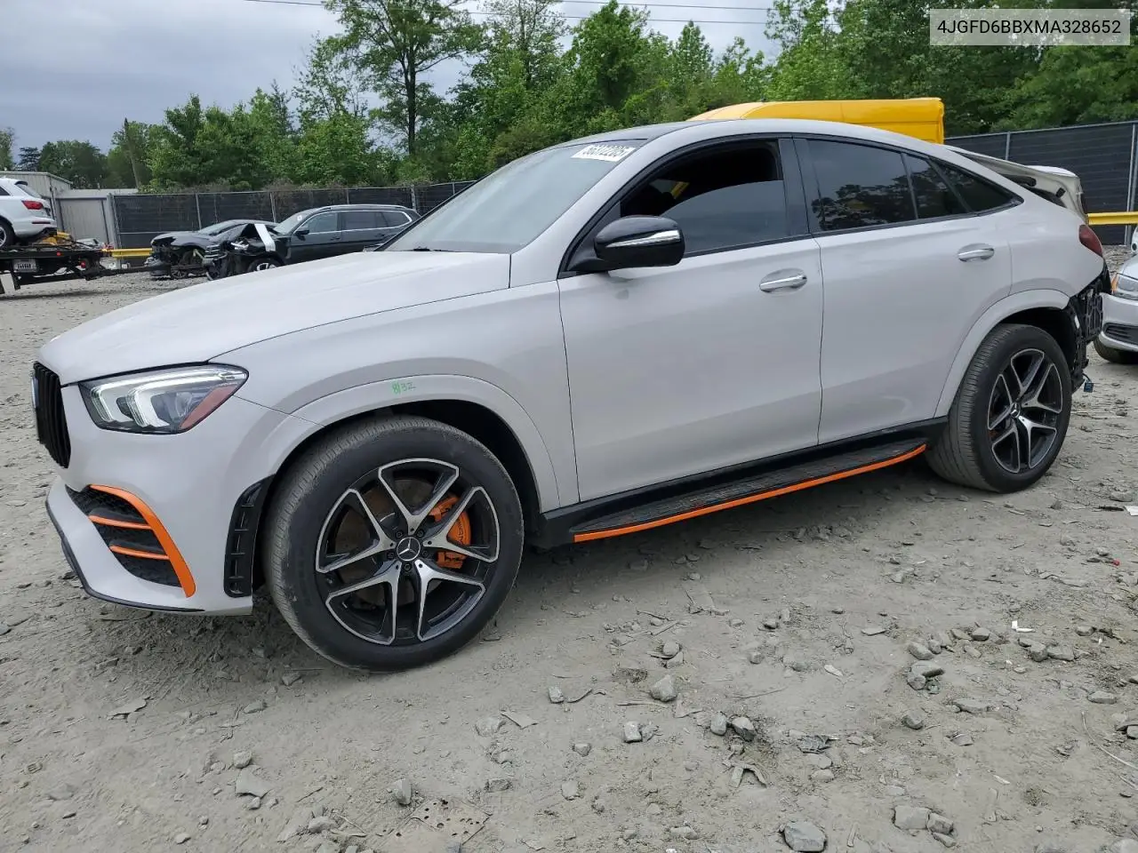 2021 Mercedes-Benz Gle Coupe Amg 53 4Matic VIN: 4JGFD6BBXMA328652 Lot: 56372205