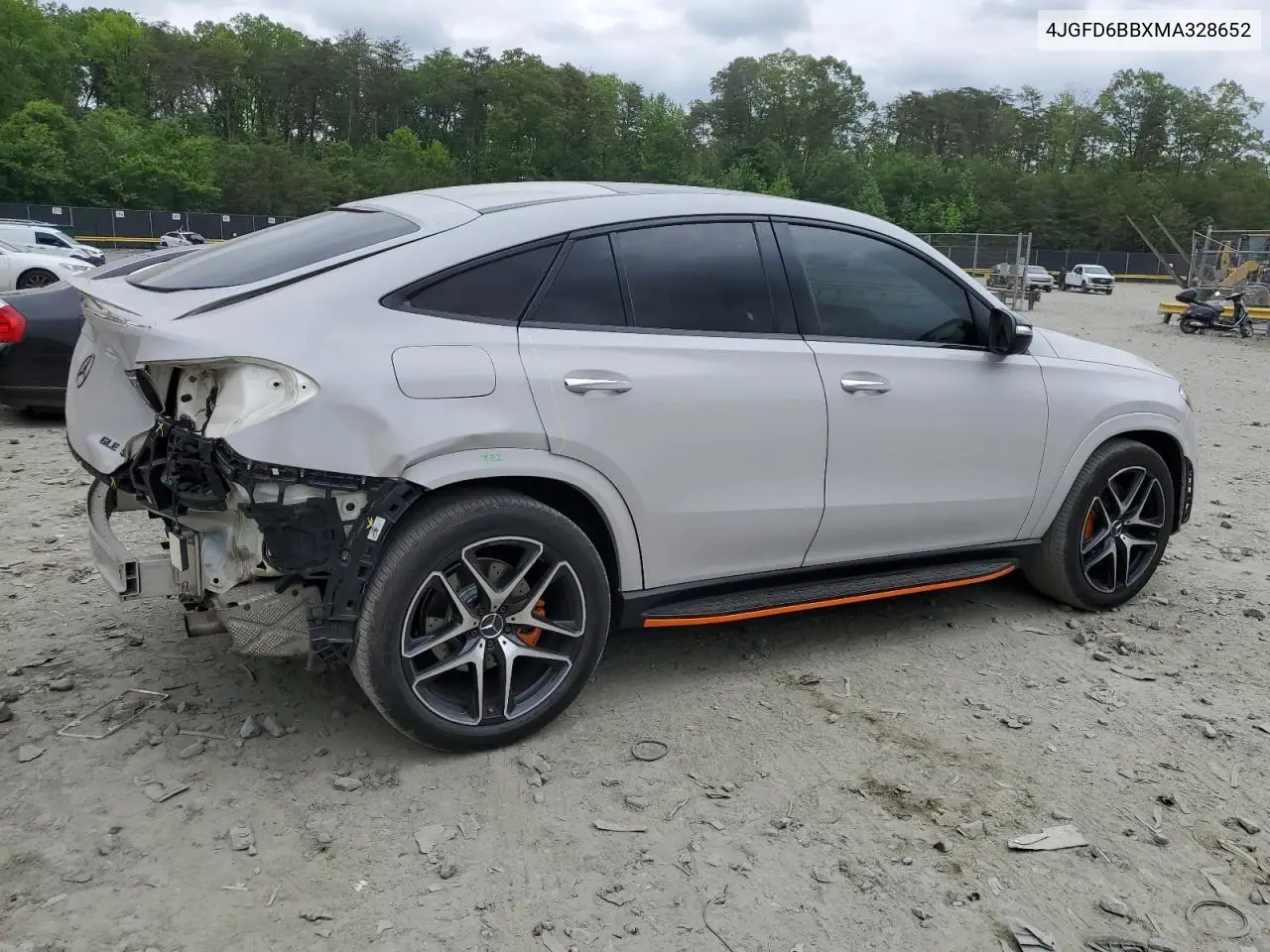 2021 Mercedes-Benz Gle Coupe Amg 53 4Matic VIN: 4JGFD6BBXMA328652 Lot: 56372205