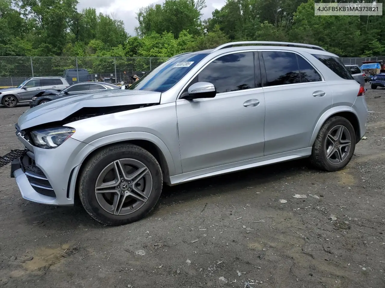 2021 Mercedes-Benz Gle 450 4Matic VIN: 4JGFB5KB1MA373821 Lot: 56587285