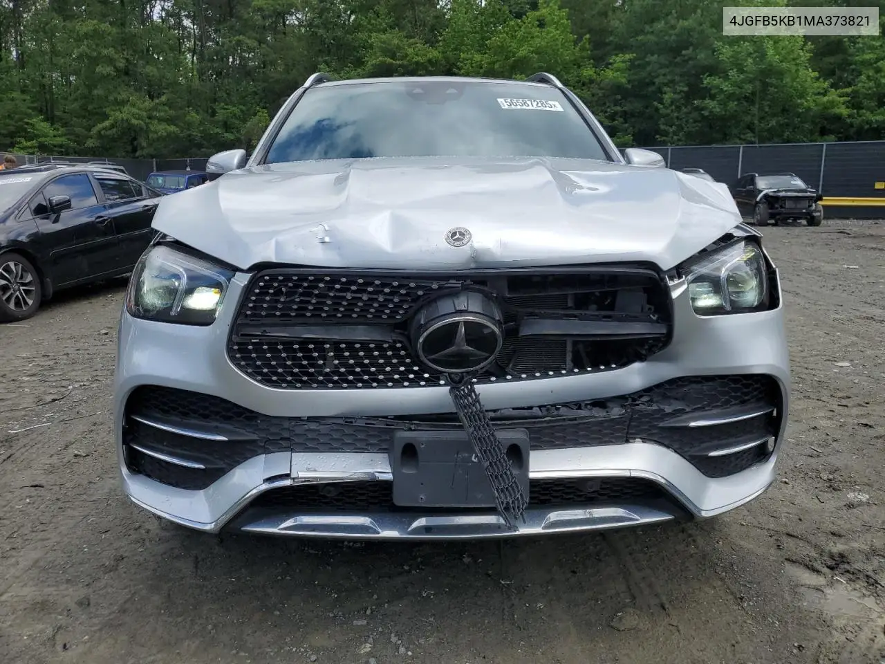 2021 Mercedes-Benz Gle 450 4Matic VIN: 4JGFB5KB1MA373821 Lot: 56587285