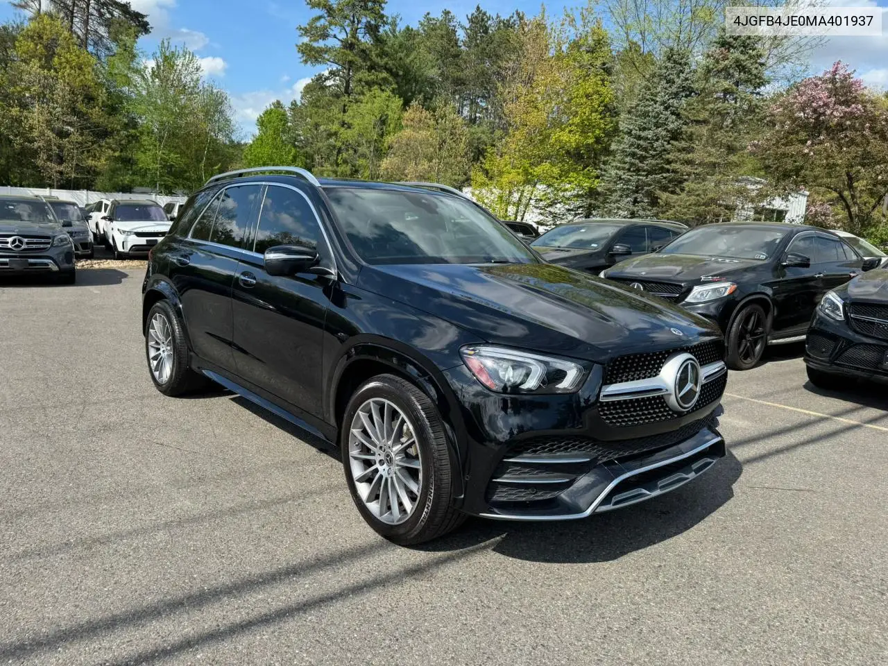 2021 Mercedes-Benz Gle 350 VIN: 4JGFB4JE0MA401937 Lot: 56892325