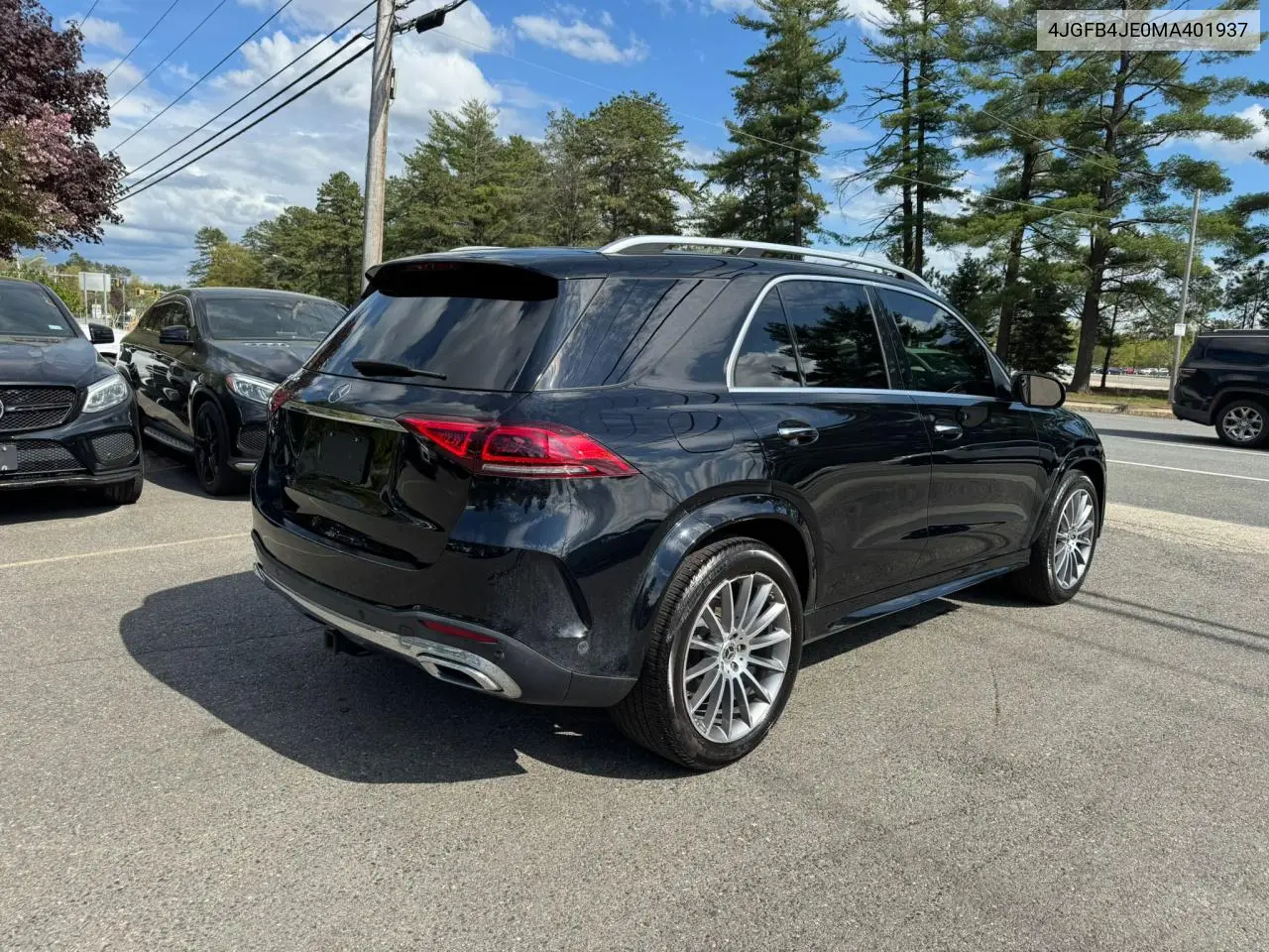 2021 Mercedes-Benz Gle 350 VIN: 4JGFB4JE0MA401937 Lot: 56892325
