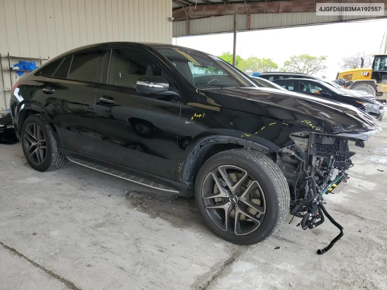 2021 Mercedes-Benz Gle Coupe Amg 53 4Matic VIN: 4JGFD6BB3MA192557 Lot: 56923165