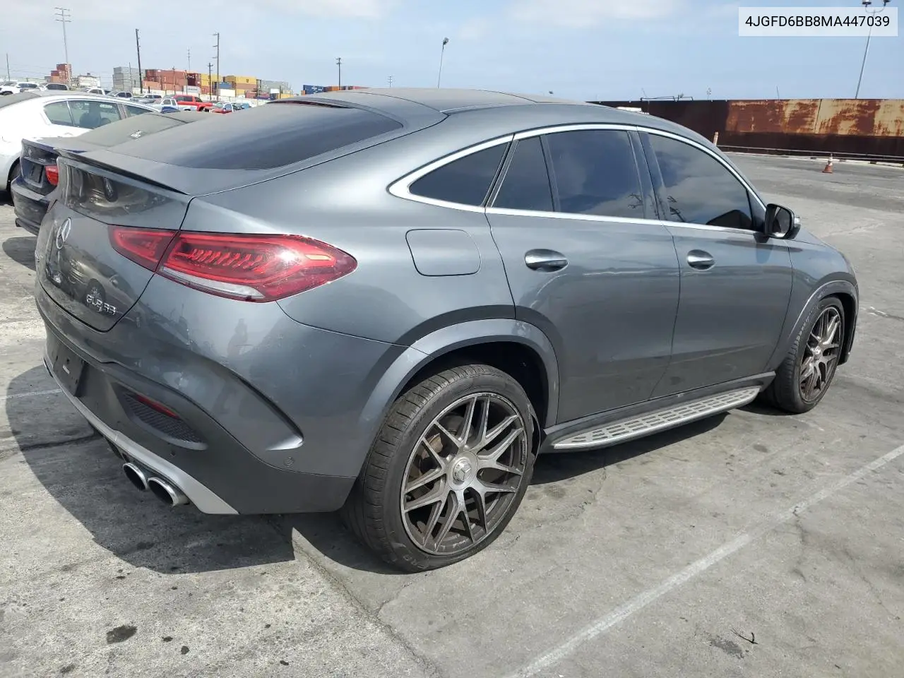 2021 Mercedes-Benz Gle Coupe Amg 53 4Matic VIN: 4JGFD6BB8MA447039 Lot: 58572735