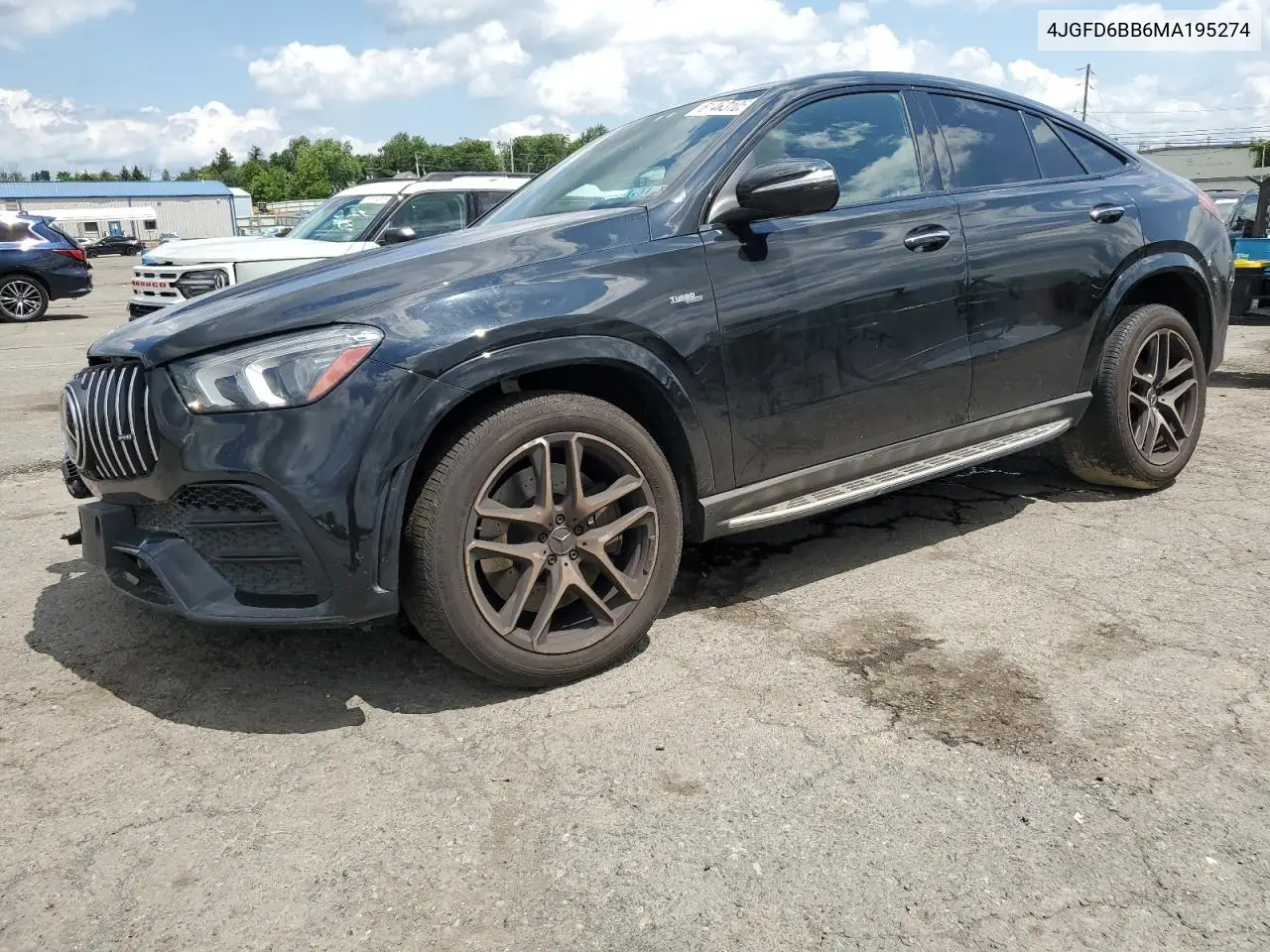 2021 Mercedes-Benz Gle Coupe Amg 53 4Matic VIN: 4JGFD6BB6MA195274 Lot: 61463105