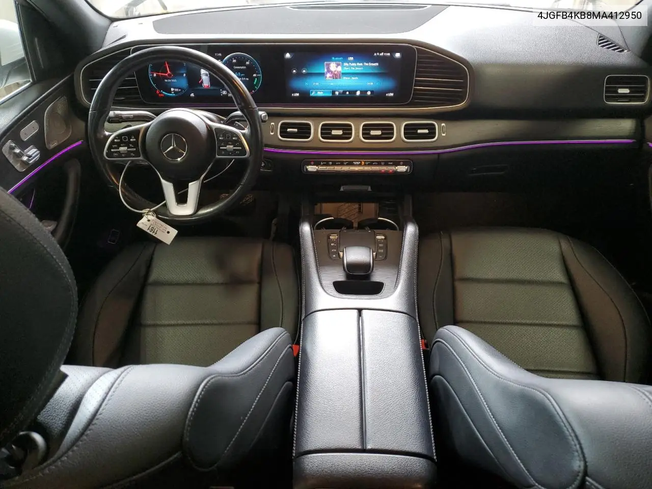 2021 Mercedes-Benz Gle 350 4Matic VIN: 4JGFB4KB8MA412950 Lot: 62020225