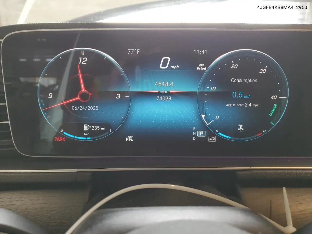 2021 Mercedes-Benz Gle 350 4Matic VIN: 4JGFB4KB8MA412950 Lot: 62020225