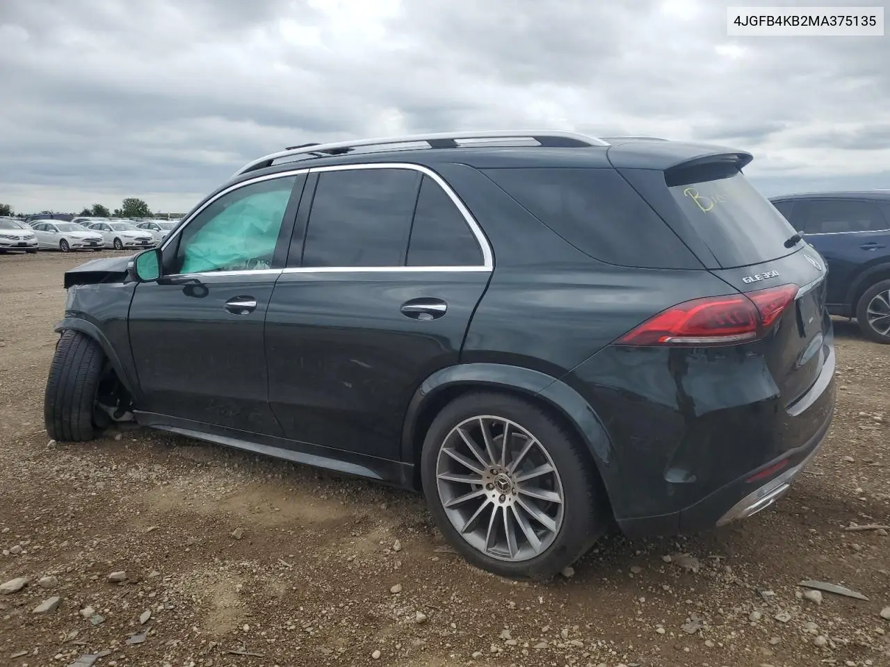 2021 Mercedes-Benz Gle 350 4Matic VIN: 4JGFB4KB2MA375135 Lot: 62213555