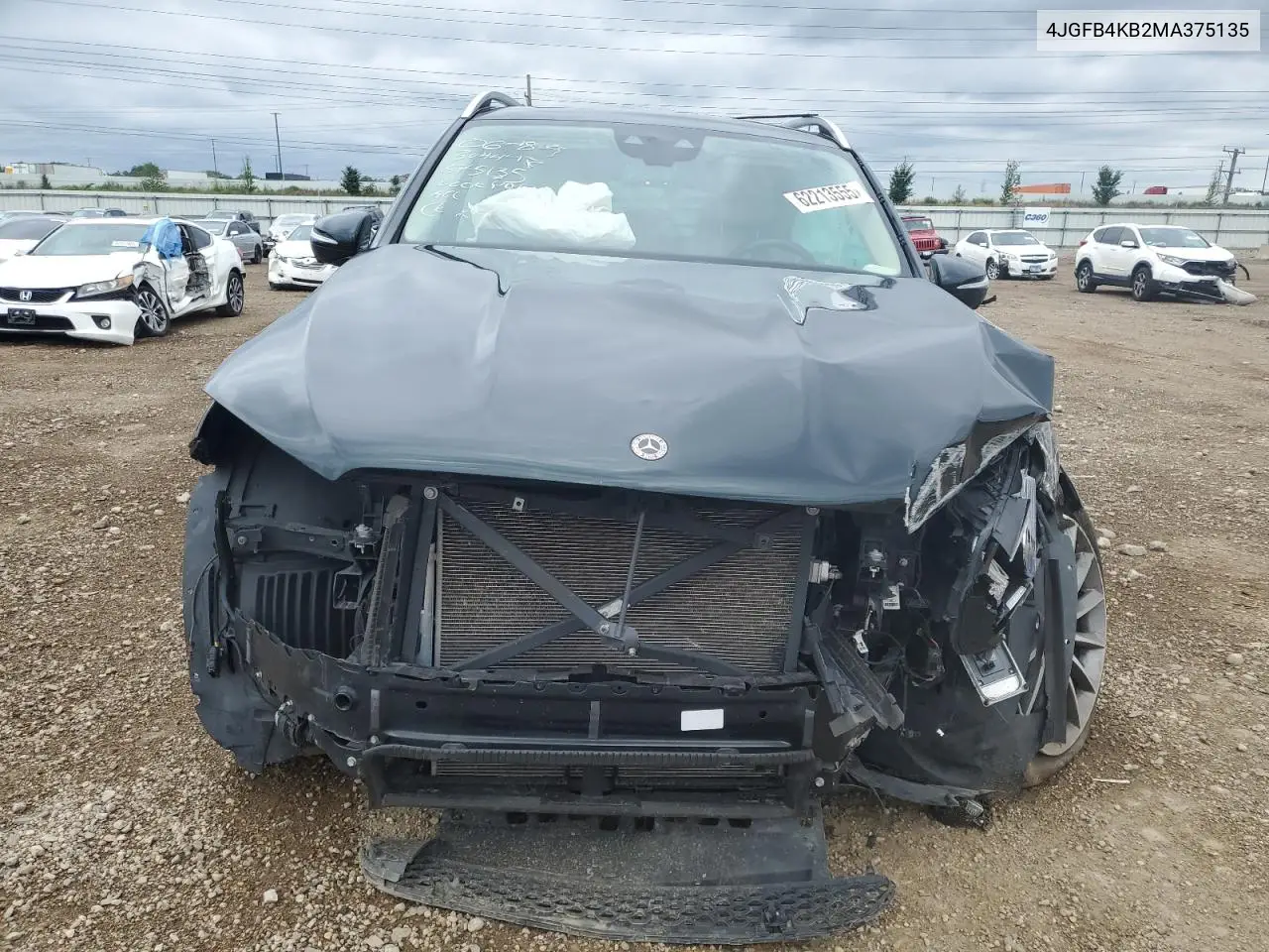 2021 Mercedes-Benz Gle 350 4Matic VIN: 4JGFB4KB2MA375135 Lot: 62213555