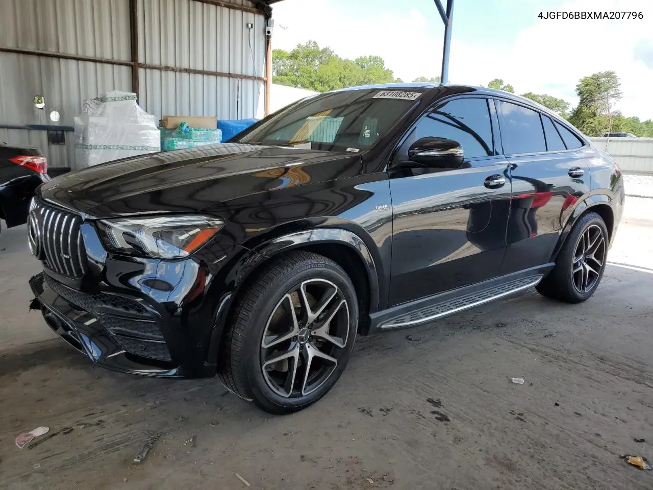 2021 Mercedes-Benz Gle Coupe Amg 53 4Matic VIN: 4JGFD6BBXMA207796 Lot: 63108285