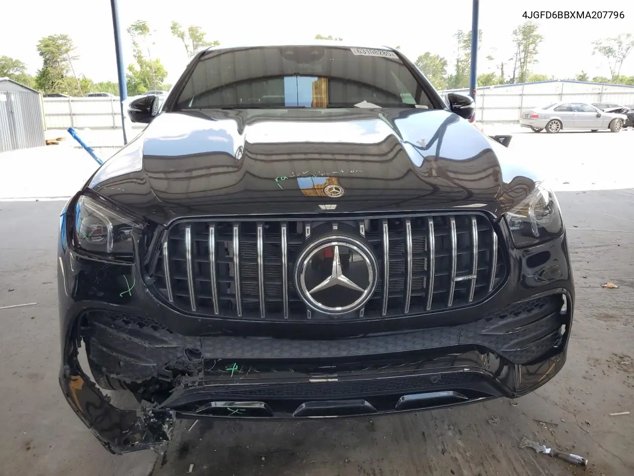 2021 Mercedes-Benz Gle Coupe Amg 53 4Matic VIN: 4JGFD6BBXMA207796 Lot: 63108285