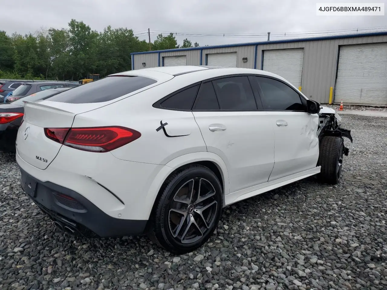 2021 Mercedes-Benz Gle Coupe Amg 53 4Matic VIN: 4JGFD6BBXMA489471 Lot: 64043615