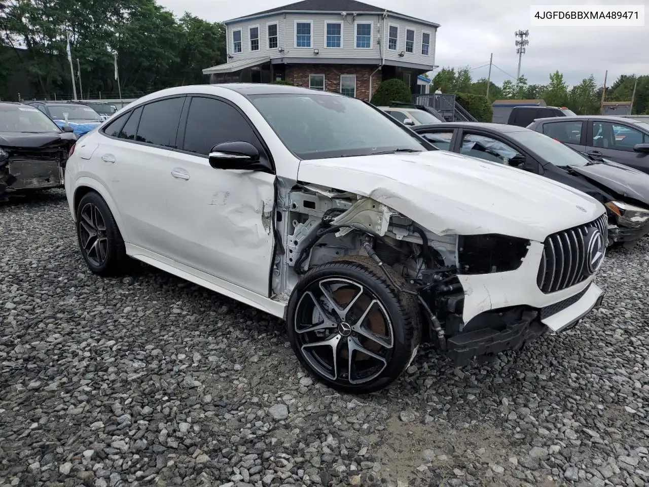2021 Mercedes-Benz Gle Coupe Amg 53 4Matic VIN: 4JGFD6BBXMA489471 Lot: 64043615