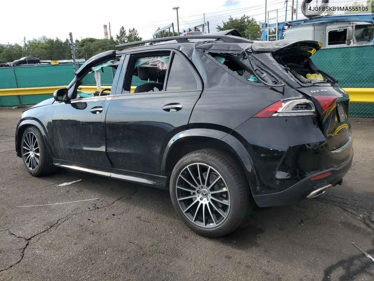 2021 Mercedes-Benz Gle 450 4Matic VIN: 4JGFB5KB9MA555105 Lot: 64255695