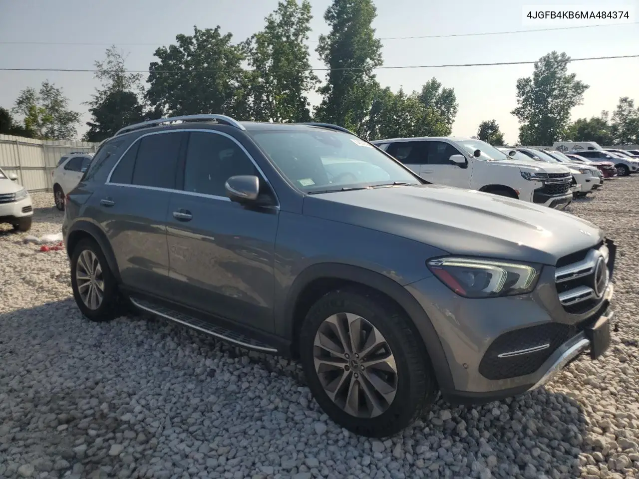 2021 Mercedes-Benz Gle 350 4Matic VIN: 4JGFB4KB6MA484374 Lot: 64558695