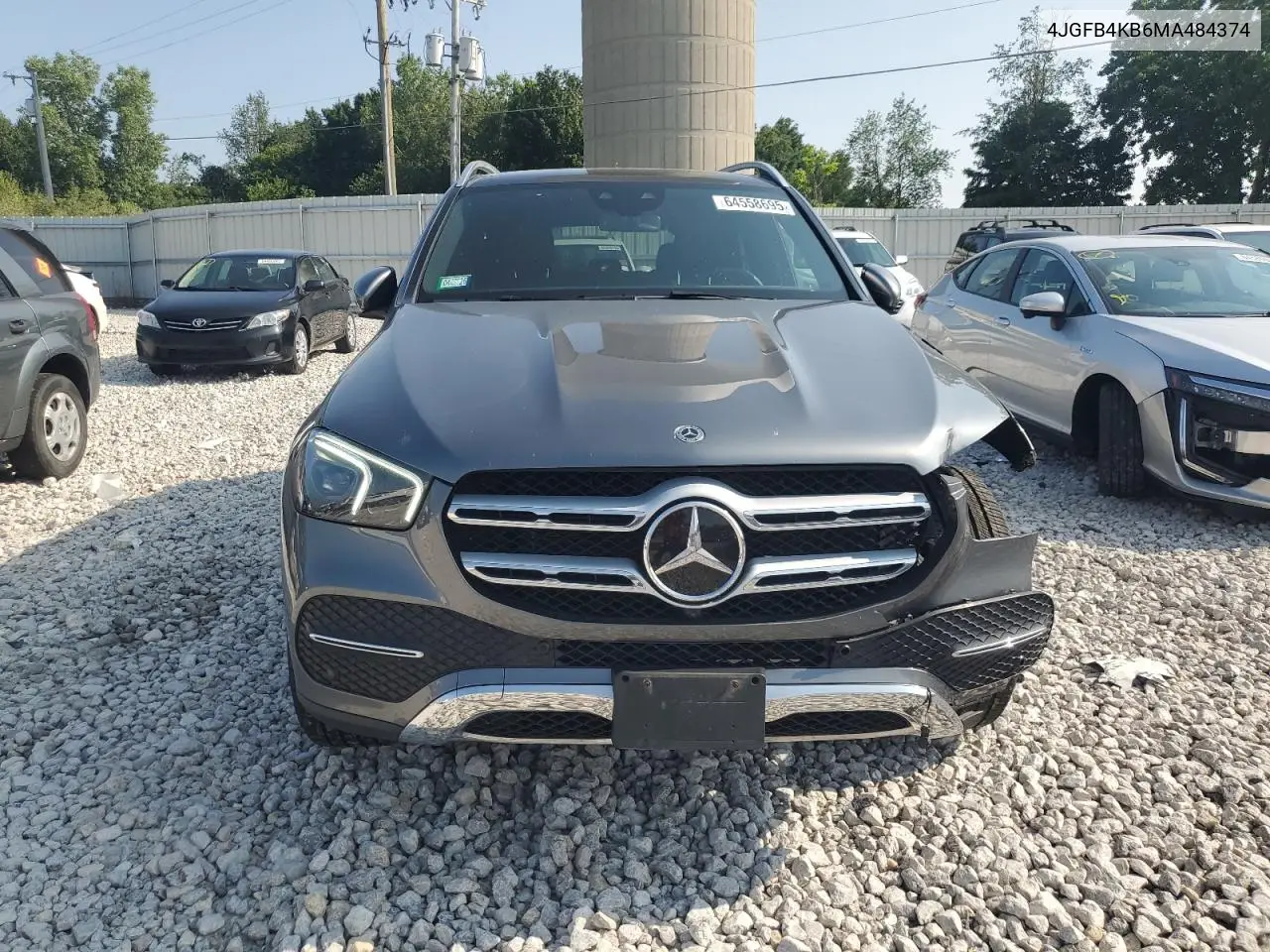 2021 Mercedes-Benz Gle 350 4Matic VIN: 4JGFB4KB6MA484374 Lot: 64558695