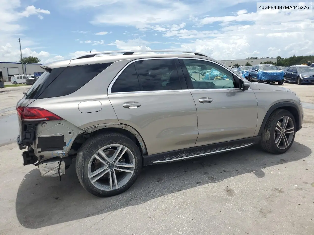 2021 Mercedes-Benz Gle 350 VIN: 4JGFB4JB7MA445276 Lot: 64794715