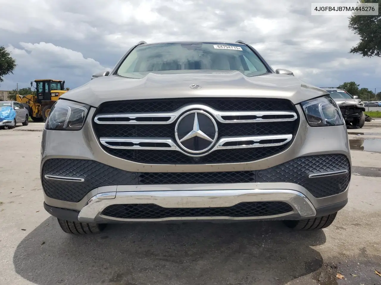 2021 Mercedes-Benz Gle 350 VIN: 4JGFB4JB7MA445276 Lot: 64794715