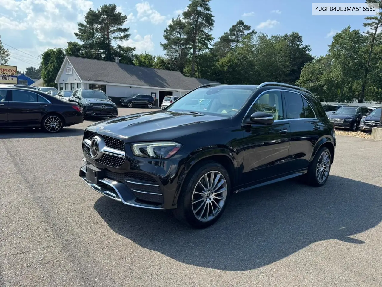 2021 Mercedes-Benz Gle 350 VIN: 4JGFB4JE3MA516550 Lot: 65403745